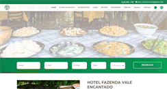 Desktop Screenshot of hotelfazendavaleencantado.com.br